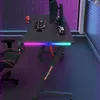 Gaming Tisch Computertisch Gaming Schreibtisch RGB Gaming Produktbild-Vorschau 5