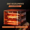 VEVOR Commerciële pizzoven, 2-laags, 356 mm, elektrische Productafbeelding-voorbeeld 3