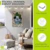 ARTland Wandbild Alu für Innen & Outdoor Tiefen Wald Produktbild-Vorschau 2