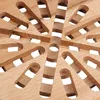 Creative Home Kulatý Horký Trojnožka Wood | 19,5 x 19,5 x Náhled obrázku produktu 4