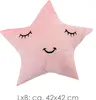 Heimtexland ® Kuschelig weiches Deko Kissen Mond Stern Produktbild-Vorschau 2