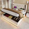A modern bedroom with a storage bed. Náhľad obrázku produktu