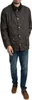A man wearing a brown jacket and blue jeans, standing against a white background. Produktbild-Vorschau