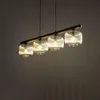 Pendelleuchte Metall Rauchglas E14 H: max. 140 cm Braun Produktbild-Vorschau 6