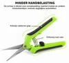 Federschere, ergonomisch, rostfreie Klingen, 16,5 cm, grün Productafbeelding-voorbeeld