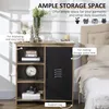 HOMCOM Buffet Industriel - Meuble de Rangement sur pied 3 Voir les images du produit 10