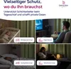 Collage showing different rooms where the product can be used, including a nursery, home theater, bedroom, and living room. Produktbild-Vorschau