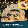 MONZANA Arc Lumineux de Noël "Village d'hiver" LED Blanc Voir les images du produit 5