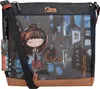 Anekke Contemporary Rectangular 3 Compartment Shoulder Bag Produktbild-Vorschau 3