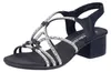 Rieker Riemchensandaletten Damen 32313933353038 Schwarz 39 Produktbild-Vorschau 1