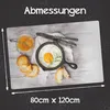 Küchenmatte 80x120 cm Vinylmatte Bodenmatte Dekoration - Produktbild-Vorschau 5