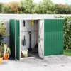 vidaXL Zahradní přístřešek zelený 225x89x161 cm Pozinkovaná Náhled obrázku produktu 2