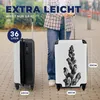 MuchoWow® Koffer Handgepäck Trolley Rollkoffer Kleine Produktbild-Vorschau 5