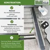 Anti-Rutsch Alu Auffahrampe zusammensteckbar 150 - 270 cm Produktbild-Vorschau 4
