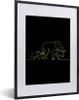 MuchoWow® MuchoWow® Gerahmtes Poster Elefant - Einfach - Produktbild-Vorschau 1