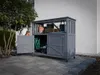 Outgarden Dunkelgrau 120 x 80 x 40 cm Gartengeräteschrank, Produktbild-Vorschau 3