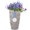YourCasa Regentonne 240 Liter [Seabreeze Flower]  Creme mit Produktbild-Vorschau 1