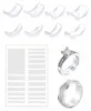 INF Ajusteurs spirale invisibles 8 pcs TPU PC transparents Voir les images du produit 1