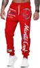Herren Jogginghose | Monte Carlo 592  Rot/Weiss L Produktbild-Vorschau 1