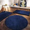 Koupelnová předložka Sky Soft Navy o průměru 95 cm Náhled obrázku produktu 8