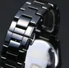 A close-up shot of a black watch band. Produktbild-Vorschau