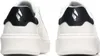 The back view of two white Skechers sneakers with black accents. Anteprima dell’immagine prodotto