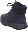 A black Skechers boot is shown from the side against a white background. Voir les images du produit