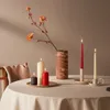Bolsius 32er Set glatte Spitzkerzen,  24.5cm, rot Produktbild-Vorschau 2