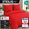 Komfortec Premium Bettwäsche 240x220 cm Bettbezug + 80x80 Produktbild-Vorschau 2