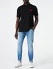 HUGO Dereso222 Poloshirt, Schwarz L Produktbild-Vorschau 2