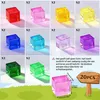 Kinderen 20 stuks acryl bouwstenen kinderen stapelspeelgoed Productafbeelding-voorbeeld 3