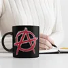 Rotes Anarchie-Symbol Tasse - Rebellisches Design für Produktbild-Vorschau 3