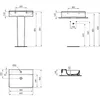 IDEAL STANDARD T382301 Waschtisch Conca, 1 Hl., o.Ül., Produktbild-Vorschau 2