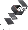 Jonsbo NV10 Case Black Náhľad obrázku produktu 3