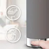 Lampe de table en tissu gris I fonction tactile I 3 fois Voir les images du produit 2