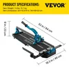 VEVOR Manuelle Fliesenschneidmaschine 35-600 mm, Fliesen Produktbild-Vorschau 7