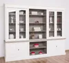 Casa Padrino Landhausstil Bücherschrank Weiß / Braungrau Produktbild-Vorschau 2