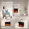 Cheminée électrique KAMINIO LEA - Cheminée électrique 3 en Voir les images du produit 2