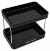 WELLHAUS Küchen Organizer 2 Etagen Schwarz Regal Ablage Produktbild-Vorschau 10