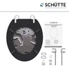 SCHÜTTE MDF WC sedátko dřevěné jádro GREY STEEL, WC sedátko Náhled obrázku produktu 5