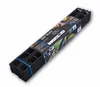A package of black plastic garden edging, tied with blue straps, on a white background. Produktbild-Vorschau