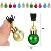 10 Bunte Weihnachtskugeln für Bart & Haare – Lustiger Produktbild-Vorschau 3