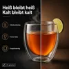 6er Set Kaffeegläser Teegläser Doppelwandige Thermogläser Produktbild-Vorschau 4
