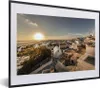 MuchoWow® MuchoWow® Gerahmtes Poster Sonnenuntergang über Produktbild-Vorschau 1