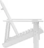 vidaXL Chaise de jardin en bois blanc Voir les images du produit 2