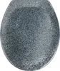 A top-down view of a toilet seat with a speckled granite-like pattern. Produktbild-Vorschau
