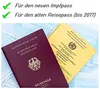 Impfpass Hülle, glasklare Schutzhülle für aktuellen Produktbild-Vorschau 3