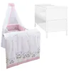 Baby-Delux Babybett Kinderbett Jack Umbaubar 140x70 Weiß Produktbild-Vorschau 1
