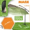 KESSER® Alu Ampelschirm Sonnenschirm + Abdeckung Ø300 cm / Produktbild-Vorschau 2