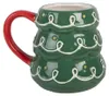Clayre & Eef Tasse Weihnachtsbaum 350 ml Grün Keramik Produktbild-Vorschau 3
